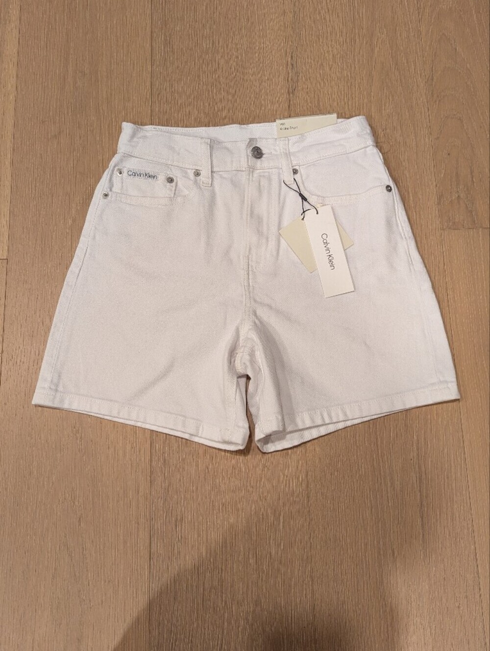 Calvin Klein White Women's Denim Shorts